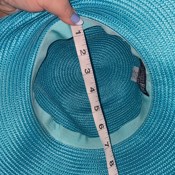 San Diego Hat Company Turquoise Wide Brim Derby Fancy Unique Hat OS main image 15